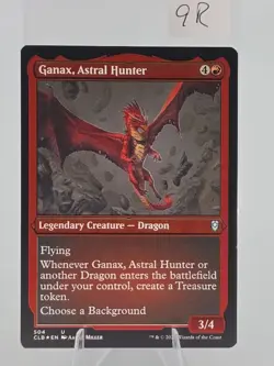 Ganax, Astral Hunter Foil Etched NM #504 Battle for Baldur's Gate Mtg - Image 4