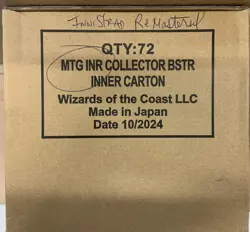 MTG INNISTRAD REMASTERED COLLECTOR BOOSTER BOX SEALED CASE 6 BOXES - Image 2