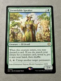 Magic: The Gathering - Lorwyn Eclipsed - Formidable Speaker NM - Image 1