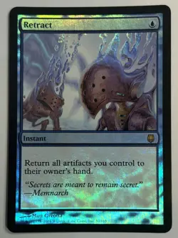 Retract X 1 FOIL Darksteel Near Mint-Unplayed MTG Magic See Pics - Image 1
