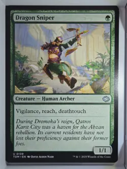 Dragon Sniper - U139 - MTG - Tarkir: Dragonstorm (TDM) - Image 1