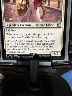 Aerith Gainsborough ~ Final Fantasy [ NM ] [ Magic MTG ] - Image 3