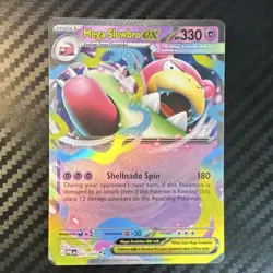 Mega Slowbro EX 031/084 Pitch Black Ultra Rare Holo 330 HP English 2026 - Image 1