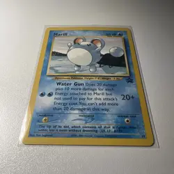 Marill 29 Black Star Promo Pokemon Card Eizards of the Coast Near Mint - Image 2