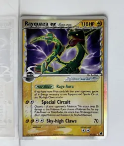 Rayquaza ex 97/101 Delta Species – EX Dragon Frontiers – Holo Rare Pokemon Card - Image 1