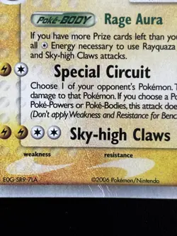 Rayquaza ex 97/101 Delta Species – EX Dragon Frontiers – Holo Rare Pokemon Card - Image 2
