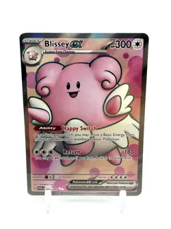 Blissey ex 201/167 Ultra Rare Twilight Masquerade Pokemon Holo Near Mint - Image 1