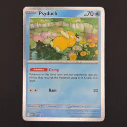 Pokemon TCG Card Psyduck MEP007 Mega Evolution Black Star Promo Cosmos Holo - NM - Image 1