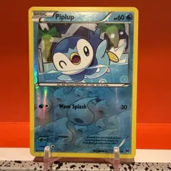 Piplup 36/162 Breakthrough Reverse Holo Common 60 HP English 2015 Pokemon TCG - Image 1