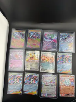 A Box Of 50 Pokemon "EX" Cards Mixed/Recent Pulls) Illustration Rare Holos Etc - Image 2