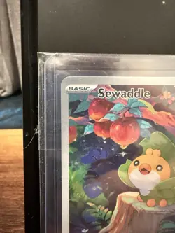 Sewaddle 087/086 IR Illustration Rare Shrouded Fable Pokemon Card - Image 2