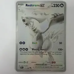 Pokemon TCG Reshiram EX White Flare Black White Rare 173/086 NM - Image 1