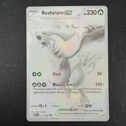 Pokemon TCG Reshiram EX White Flare Black White Rare 173/086 NM - Image 3