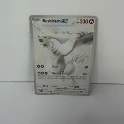 Pokemon TCG Reshiram EX White Flare Black White Rare 173/086 NM - Image 5