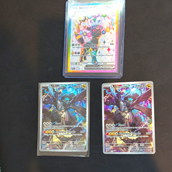 Pokemon TCG Umbreon VMAX TG23/TG30 Crown Zenith N's Zekrom 114/159 Lot - Image 1