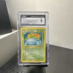 CGC 9 Venusaur 003/034 Trading Card Game Classic 2023 English Holo HP 100 - Image 1