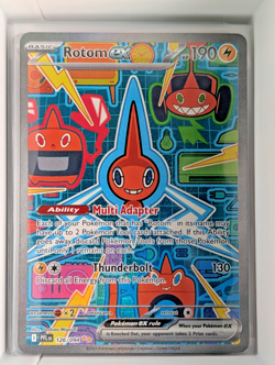 Pokemon Mega Evolution Phantasmal Flames Rotom ex 126 Special Illustration Rare - Image 1