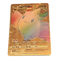 Togekiss VMAX 191/185 Golden Card HP310 Gold Custom Card Pokemon - Image 1