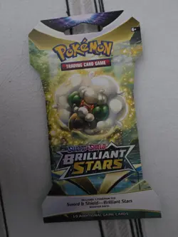Pokemon TCG: Sword & Shield - Brilliant Stars Sleeved Booster Pack - 6 Pack Lot - Image 2