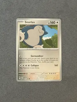Pokemon TCG Snorlax 063/088 Reverse Holo - Perfect Order NM/M - Image 1