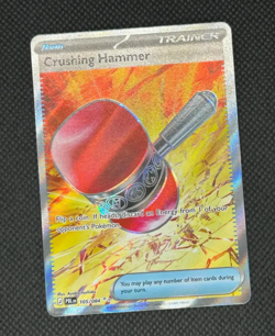 Crushing Hammer 105/084 Full Art Holo Pokemon Pitch Black TCG - Image 2