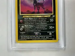 2001 Pokemon Neo Revelation Holo Houndoom #8 PSA 8 NM-MT - Image 2