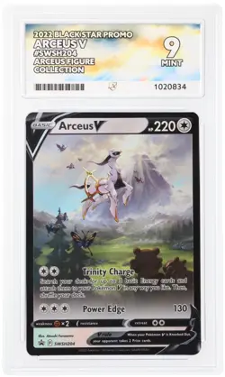 ARCEUS V SWSH204 ACE BLACK STAR PROMO POKEMON ACE 9 MINT - Image 1