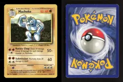 Machoke 34/102 Base Set Unlimited MP Pokemon - Image 3