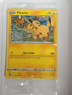 Pokemon Card Pikachu 049/195 Holiday Calendar Stamped SEALED - Image 1
