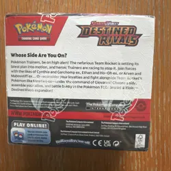 Pokemon Destined Rivals Booster Box New and Sealed ✅ Torn Seal on Top & Corner - Image 2