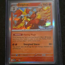 Pokemon TCG Delphox 074/UUU Chaos Rising Rare Holo 160 HP Stage 2 Eng 2026 - Image 1