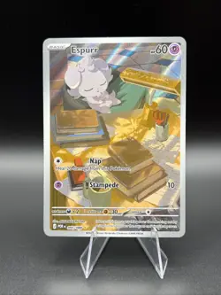 Espurr Pokemon Perfect Order 095/088 Full Art Illustration Rare NM - Image 1