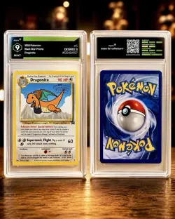 1999 POKEMON GAME MOVIE #5 DRAGONITE MOVIE PROMO MT9 - Image 1