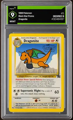 1999 POKEMON GAME MOVIE #5 DRAGONITE MOVIE PROMO MT9 - Image 2
