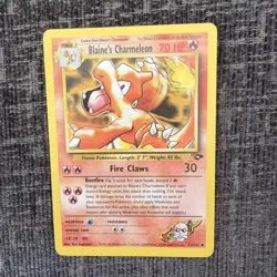 Pokemon TCG Blaine's Charmeleon Gym Challenge Uncommon 31/132 2000 - Image 1