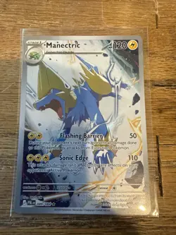 Manectric 089/084 ME Pitch Black Holo Full Art Illustration Rare Pokemon NM-MT - Image 1