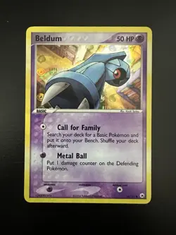 Beldum Holo 54/101 EX Hidden Legends NM – Vintage Pokemon Card - Image 2