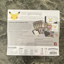 Pokemon TCG 25th Anniversary Celebrations Elite Trainer Box ETB (Tear on wrap) - Image 2