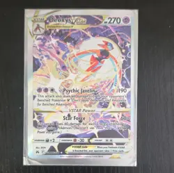 Pokemon TCG The Pokemon Company Deoxys VSTAR GG46/GG70 Full Art Holo UR - Image 1