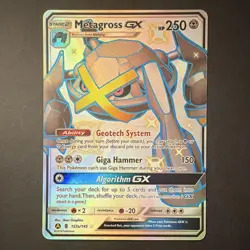 The Pokemon Company Metagross GX Full Art Secret Rare Holo EN 157a/145 NM - Image 1