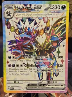 Pokemon - Hydreigon EX 223/191 Surging Sparks Full Art - NM Holo - Image 1