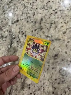 Pokemon TCG Koffing 114/165 Expedition Base Set Reverse Holo Common 2002 50 HP - Image 2