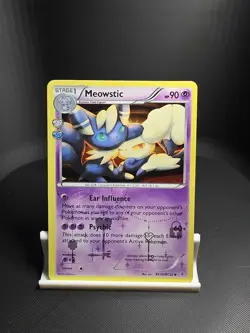 Meowstic RC15/RC32 Uncommon Generations Pokemon Holo LP - Image 1