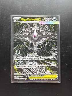 Mega Darkrai ex 116/084 Pitch Black Special Illustration Rare PokemonTCG English - Image 1
