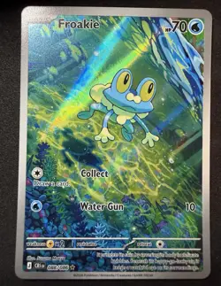 Pokemon TCG Froakie 088/086 Basic 70 HP Common Holo Full Art English CRI - Image 1