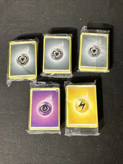 Lot Of 5 Sealed Packs of Basic Energy Cards New Factory Sealed Pokemon TCG 2020 - Image 1