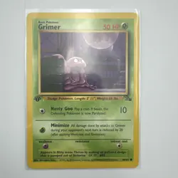 Grimer # 48/62 1.Edition Common aus Fossil 2000 Pokemon EN Near Mint Vintage - Image 1