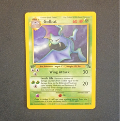 Pokemon Golbat 1st edition Fossil Uncommon 34/62 - Image 1