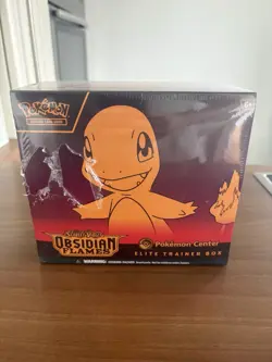 Pokemon Centre Obsidian Flames Elite Trainer Box New Sealed - Image 1