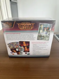 Pokemon Centre Obsidian Flames Elite Trainer Box New Sealed - Image 2